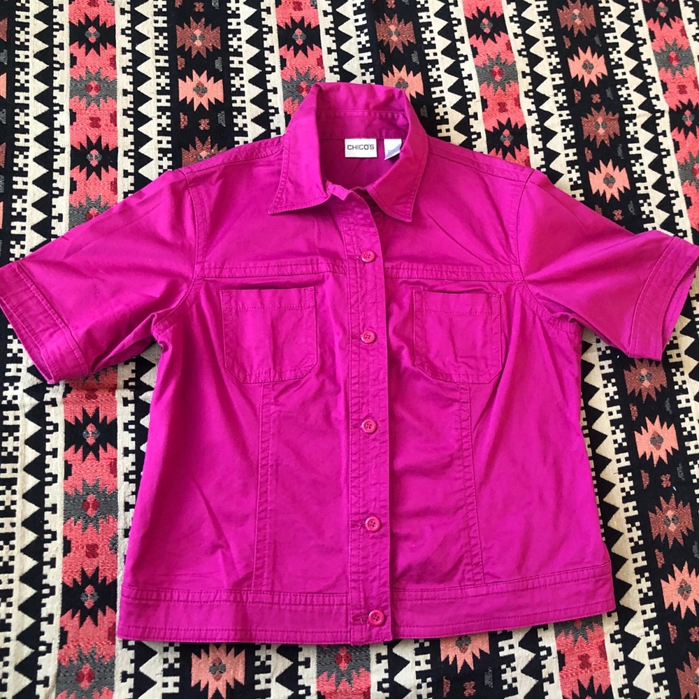 Chico’s Pink Jacket